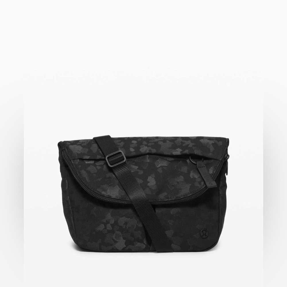 Lululemon All Night Festival Bag *5L Fragment Camo Jacquard Black Deep Coal